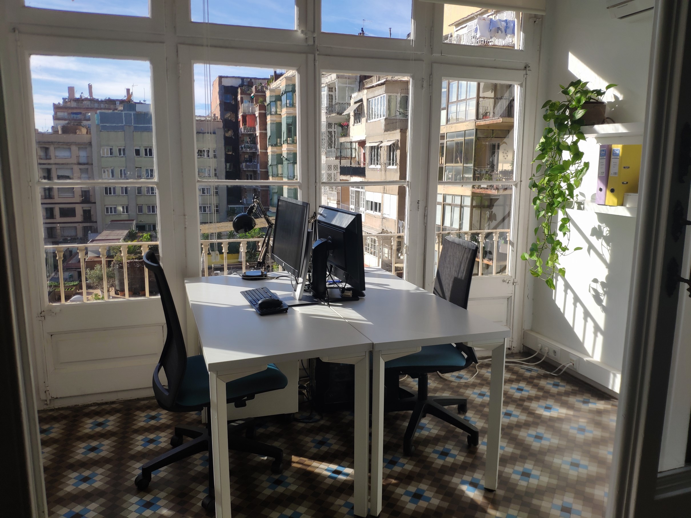 Rambla de Catalunya in Barcelona