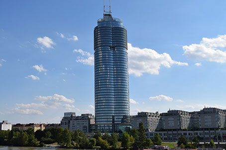 Handelskai - Millennium Tower in Vienna