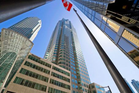 TD Canada Trust Tower, Bay Street in Toronto