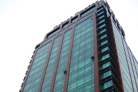 Oriental Zhongxin Building Center in Shanghai